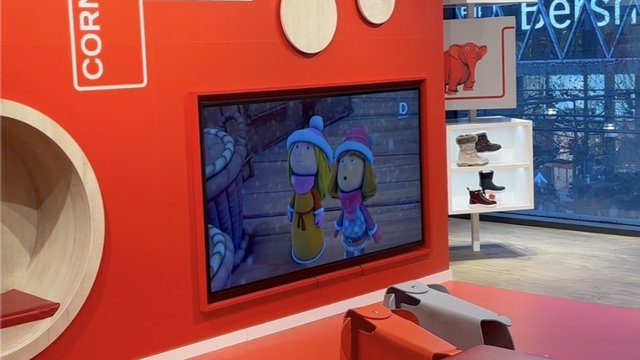 Kinderecke bei Deichmann